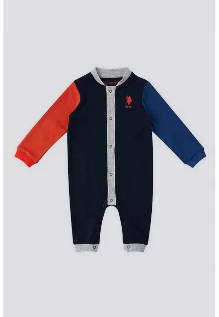 Гащеризон с лого - Червен/Тъмносин