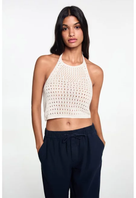 Къс плетен топ Arena