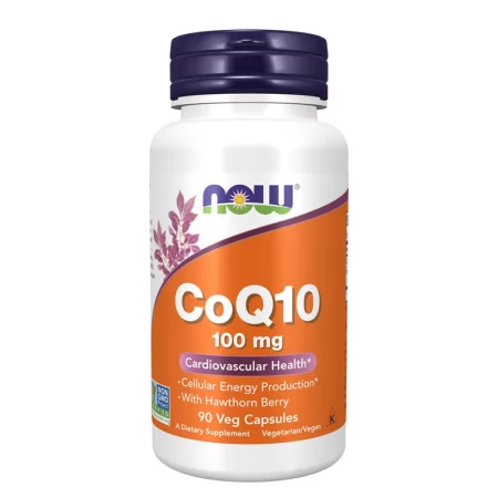 Коензим Q10 100 mg + Глог 400 mg – Грижа за сърцето и нормално кръвно налягане, 90 капсули