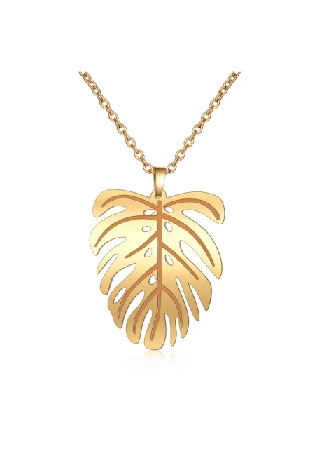 Колие Jungle от неръждаема стомана с висулка