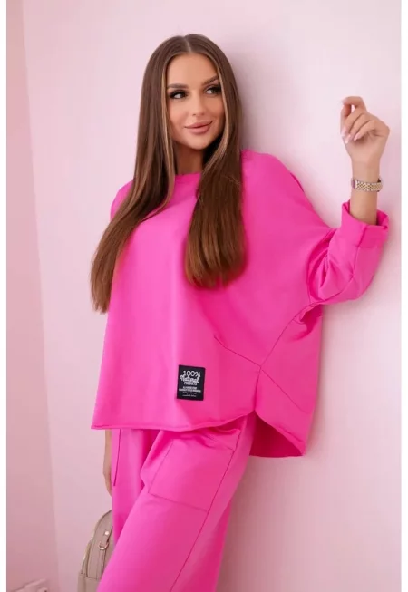 Комплект спортна блуза и панталони - Един размер