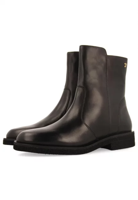 Кожени боти Scandia - Черен