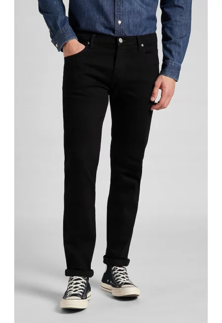 Мъжки дънки  Rider - памук/еластан - черен