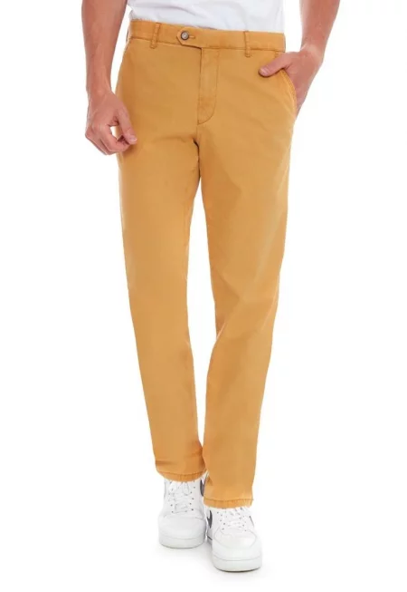Мъжки панталон -  Eton 5525 - цвят горчица - Жълт