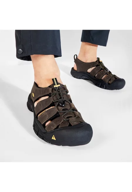 Мъжки сандали  1001870 - естествена кожа - 44.5 EU - кафяви