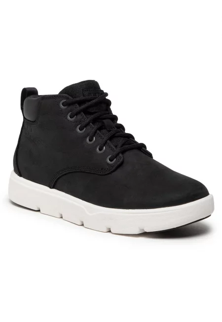 Мъжки трекинг обувки  11738 - Естествена кожа - Черни - Черен