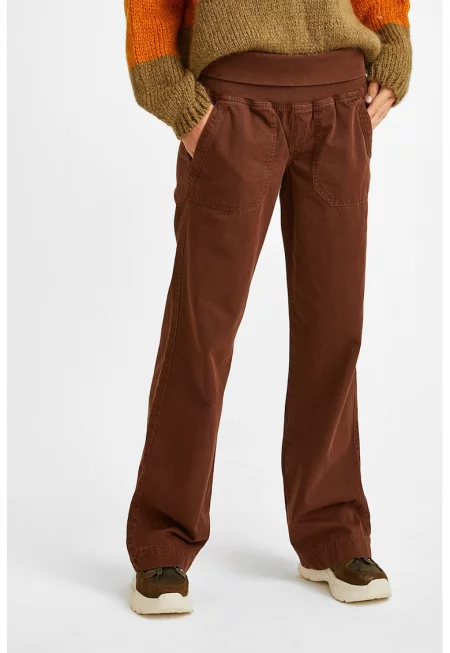 Памучен прав панталон