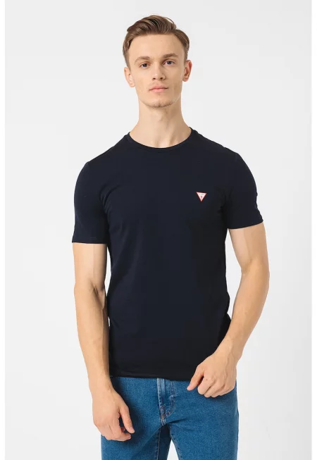 Памучна слим тениска