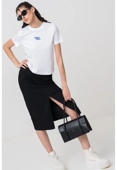 Памучна тениска с лого