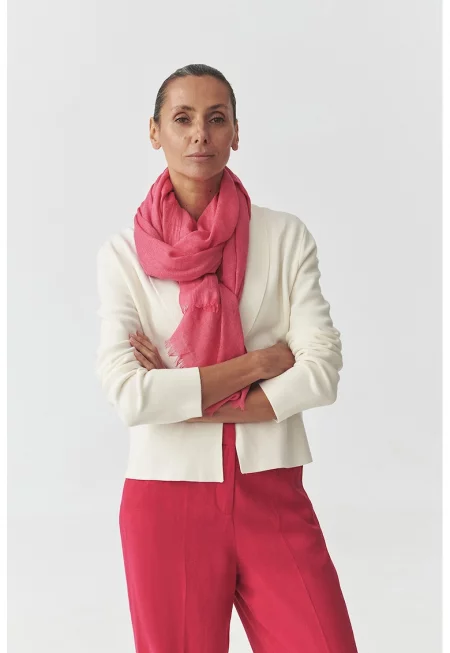 Плетен пуловер - Слонова кост