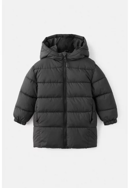 Подплатено зимно яке с еластични маншети