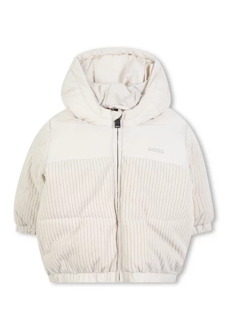 Подплатено зимно яке с качулка