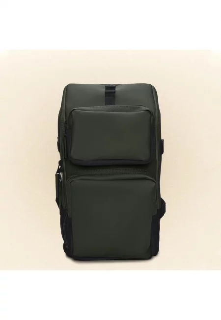 Раница  модел Trail Cargo - 14л - 8000мм водоустойчивост - зелен - 45x26x12см