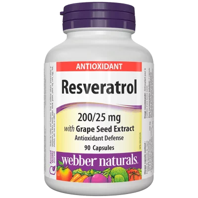 Ресвератрол 200 mg с Гроздово семе 25 mg х 90 капсули