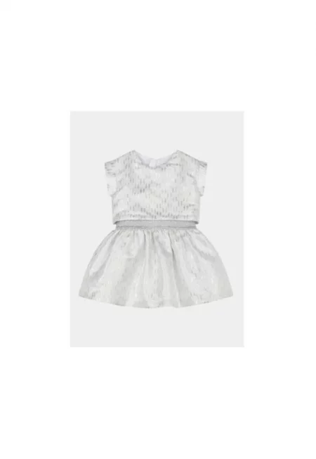 Рокля за момиче -  Полиестер - Бежов