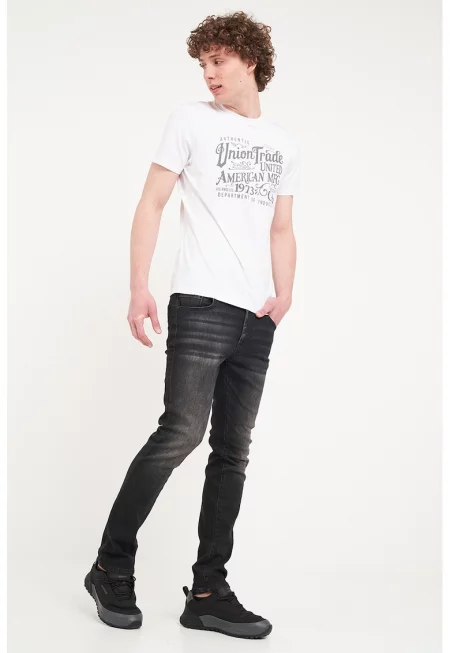 Слим дънки - Антрацитно сиво