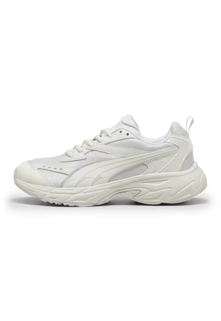 Спортни обувки Morphic Futro-Glam с текстил - Мръснобял