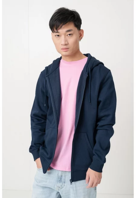 Стандартно худи с лого - Тъмносин