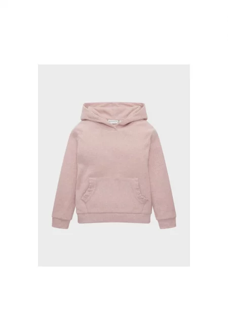 Суичър за момичета -  301064497 - полиестер - розов - Розово