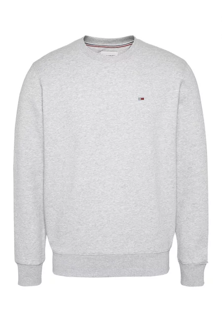 Суитшърт с органичен памук с овално деколте