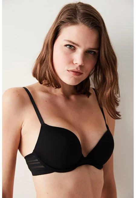 Сутиен с регулируеми презрамки - Черен