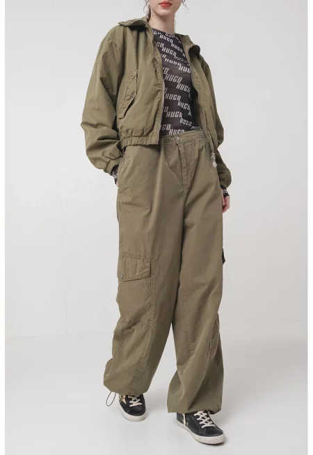 Свободен карго панталон Habani - Папратово зелено