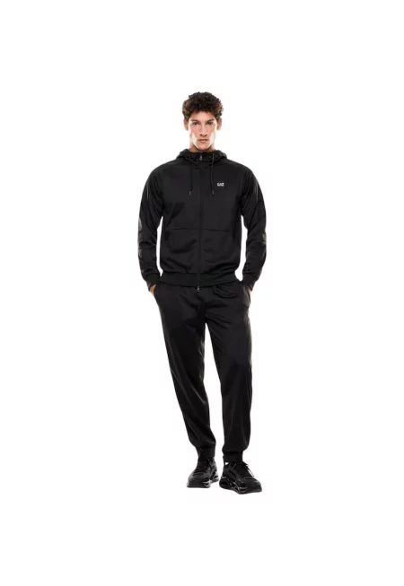 Тренинг  EA7 Train Visibility Hood 49450 - Черен