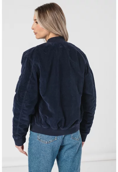 Унисекс джинсово яке бомбър