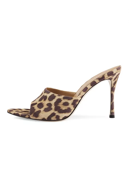 Велурени чехли - Кафяв/Бежов