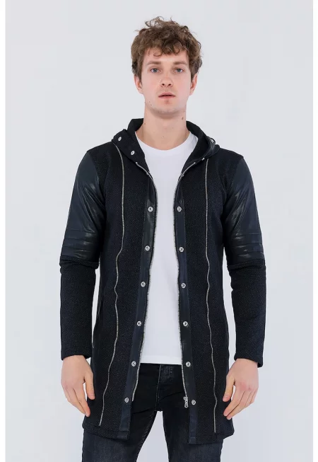 . Яке с цип и качулка