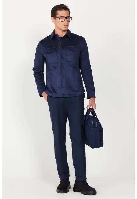 Яке с велурен ефект