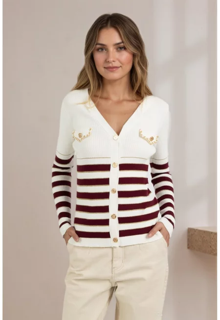 Жилетка втален модел от смес от вискоза Z-95 M8 18176