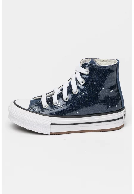 Бляскави кецове All Star Eva Lift с платформа