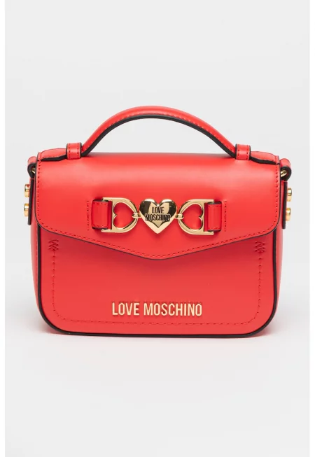 Чанта с лого - Червен