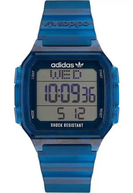 Часовник  Street Digital One GMT - мултифункционален - син - гумен