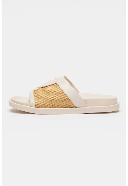 Чехли Glade със сплетен дизайн - Светло бежово