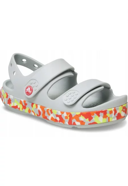CROCBAND CRUISER GLOW CONFETTI BAND SANDAL K - Сив