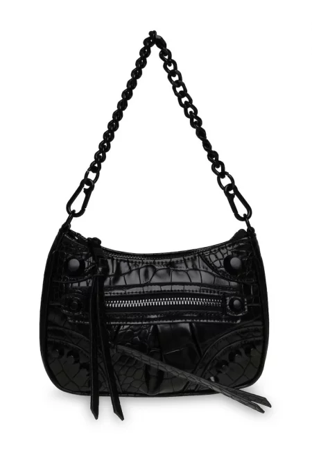 Дамска чанта  89995 черна еко кожа - One Size