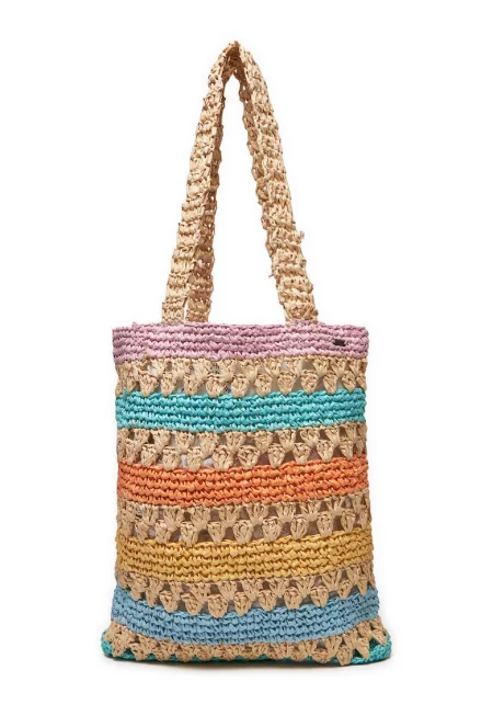 Дамска чанта  REVERSE MANZANIA - Синтетика - Многоцветна