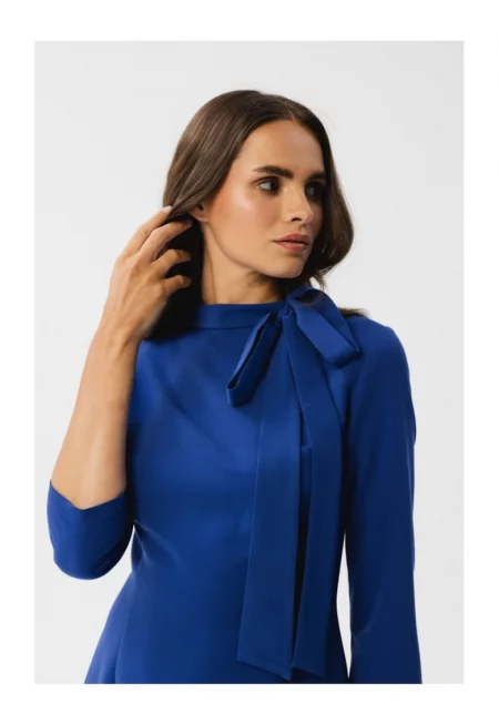 Дамска миди рокля -  Gwalchakin - метличина