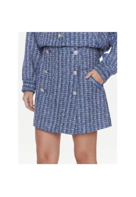 Дамска пола - Изработка по поръчка - 303543211 - Памук/Вискоза/Полиестер - Синя - Син