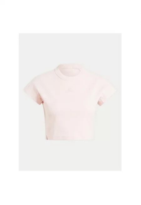 Дамска тениска -  303899967 - Вискоза/Памук/Еластан - Розова - Розово