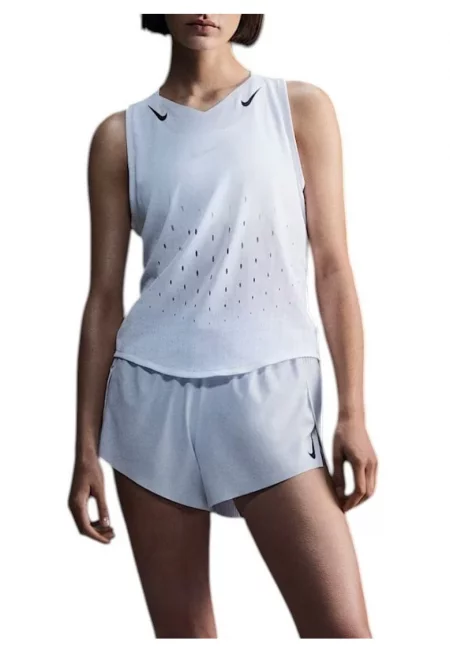 Дамска тениска за бягане  AeroSwift Dri-FIT ADV SS 2025 - Бял