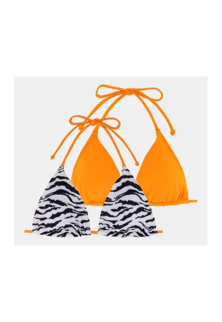 Дамски бански сутиен -  303965747 - Многоцветен - Полиестер