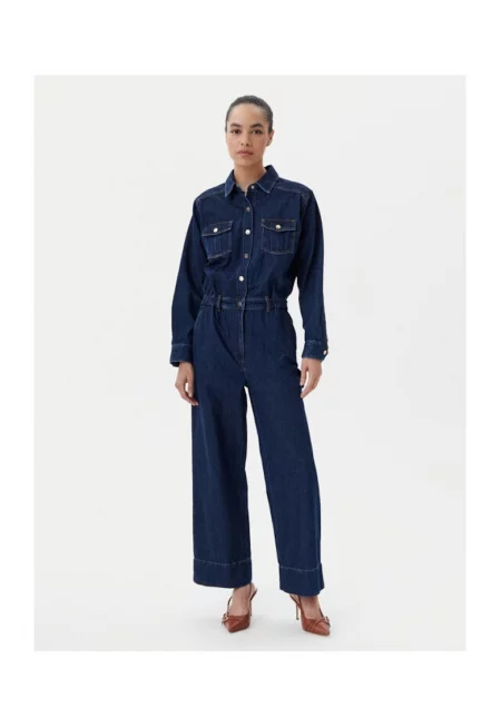 Дамски гащеризон  541809 PANTERA - Памук - Тъмносин - Тъмносин