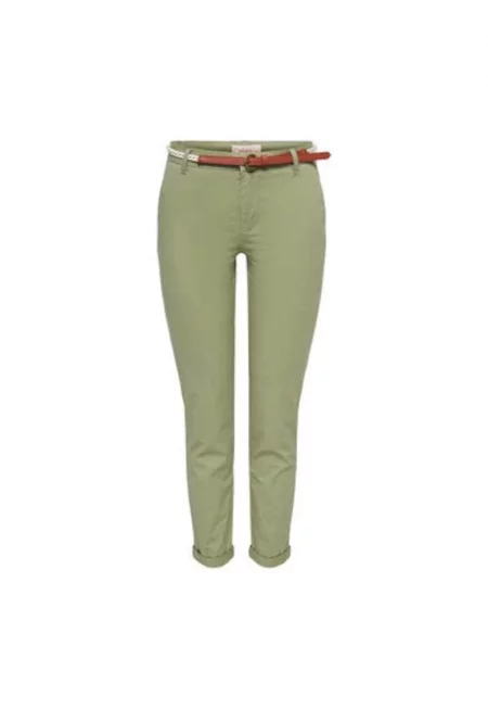 Дамски панталони  15218519 - Памук - Зелен - Зелен