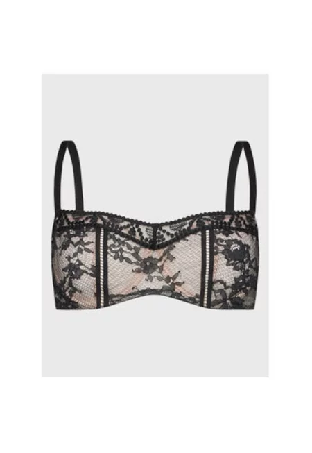Дамски сутиен -  301210399 - Полиестер - Черен - Черен