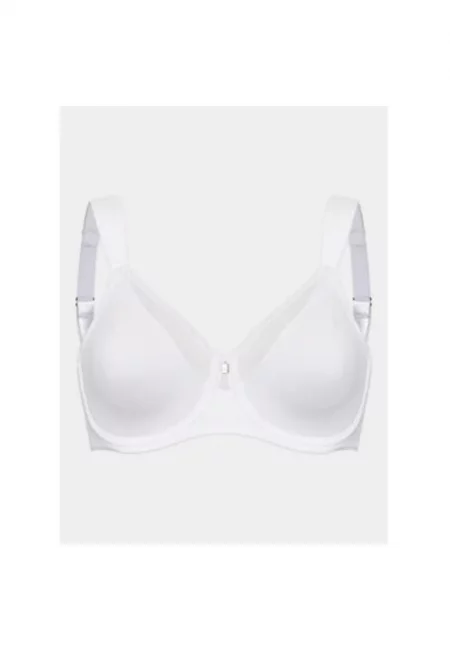 Дамски сутиен -  303437268 - Полиамид/Еластан - Бял - Бял