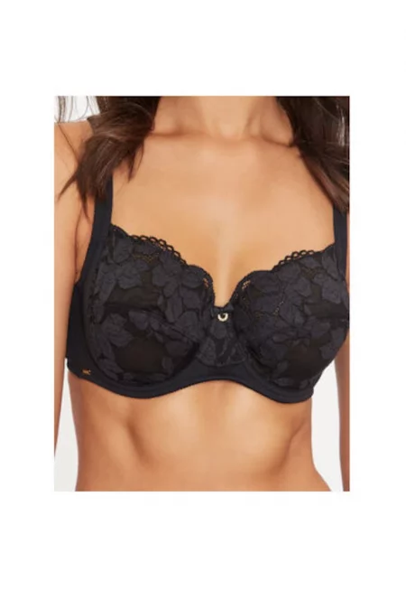 Дамски сутиен -  304525438 - Полиамид/Еластан - Черен - Черен