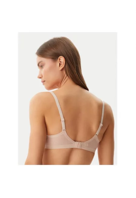 Дамски сутиен -  304889486 - Полиамид/Еластан - Бежов - Бежов